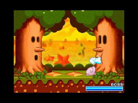 Kirby Super Star Ultra Boss 11 - Whispy Woods & Twin Woods