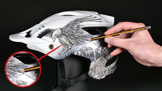 Can a Pencil Actually Paint a Helmet? You Have to See This!