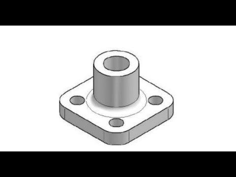 Pro E Practice Exercises for Beginners - 1| Pro E Basics Tutorial