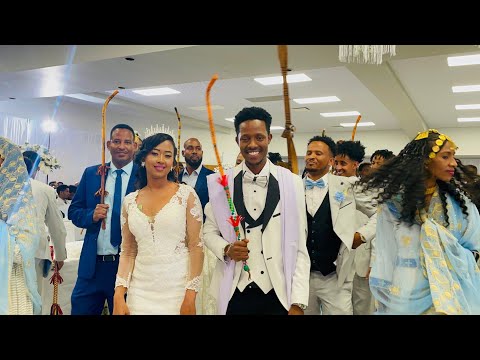 SHANNAR-CHESCO & NIYET ERITREAN BLIN WEDDING STAGE COVERED BY LEGEND TEMANO WEDI HIZBAY