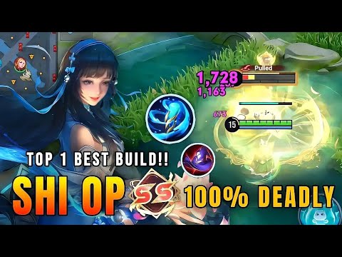 OVERPOWERED!! Shi 100% Deadly Mid Lane Monster - Top 1 Best Build in Honor of Kings