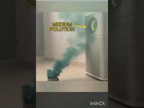 COWAY AIR PURIFIER MODEL STORM - SMOKE TEST