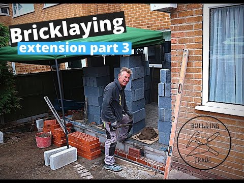 Bricklaying Extension: part 3