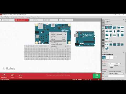 Arduino -  Fritzing e calcolo resistenza