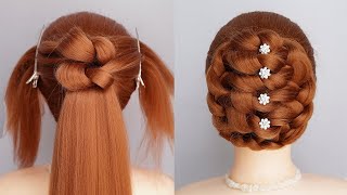 Beautiful Wedding Hairstyle Inspiration | Easy Hairstyle for Wedding Guests & Parties