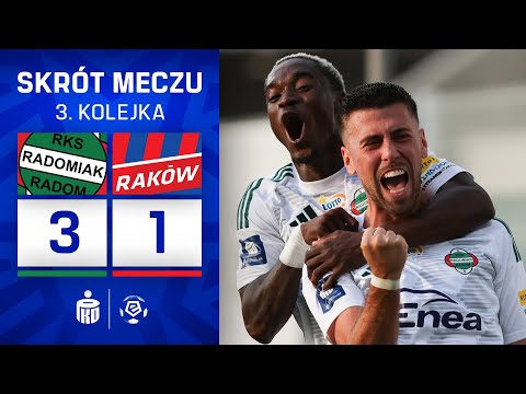 Radomiak - Raków | SKRÓT | CAPITA-lny Radomiak! Najlepszy start od 40 lat! | Ekstraklasa 2025/26