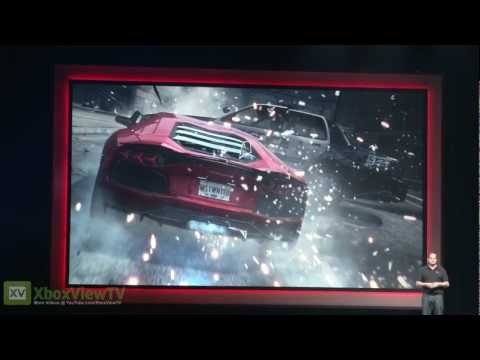 Need for Speed MOST WANTED | First GamesCom 2012 Gameplay (EA Press Conference) | FULL HD