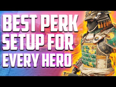 Best Perk/Gear Setup for every HERO (Dominion Version) | #ForHonor