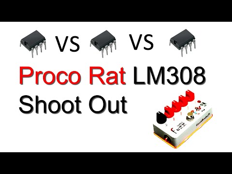 Proco Rat LM308 Shoot Out
