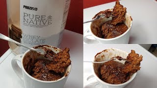 PROTEIN MUG CAKE AL CIOCCOLATO , SENZA UOVA E FARINA