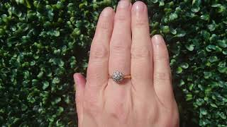 A vintage Diamond Cluster Ring