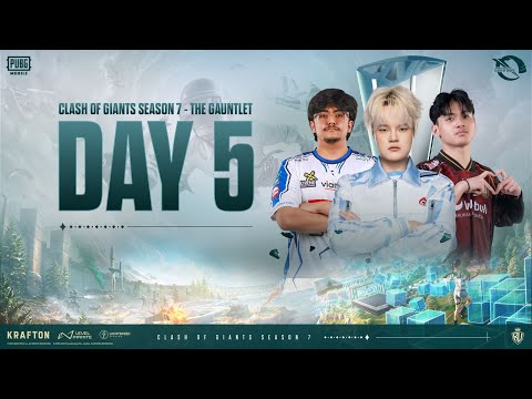 [ENG] PUBG MOBILE RUTHLESS COG S7- THE GAUNTLET - DAY 5  FT. #TT #WBG #TIANBA #AE #BTR #DRS #DK #DX