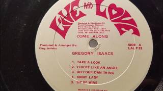 Gregory Isaacs - Take A Look - Live and Love LP - 1987