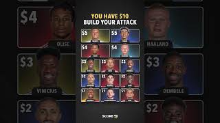 Build your front three with $10...