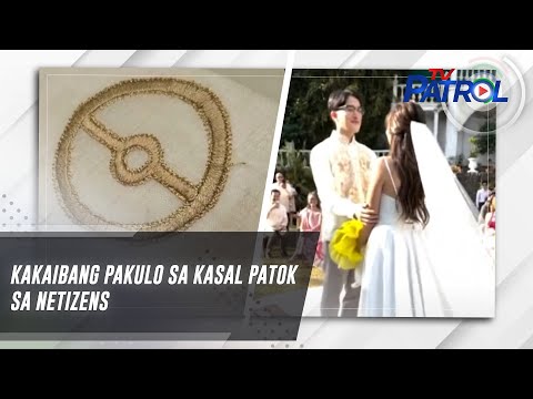 Kakaibang pakulo sa kasal patok sa netizens TV Patrol