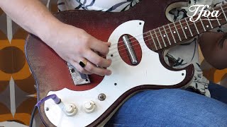 Video thumbnail for Silvertone 1457 w/ Amp in Case 1965 played by Milo Groenhuijzen | Demo @ The Fellowship of Acoustics by TFOA Demos
