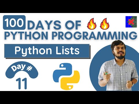 Python Lists Complete Explanation 100 Days Of Python Programming