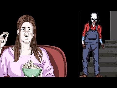 She just had to take care of some children but she preferred to watch television.