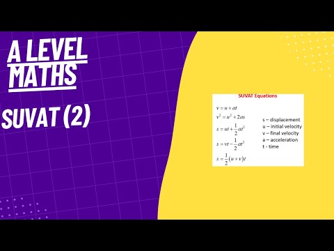 A Level Maths Suvat Exam Questions