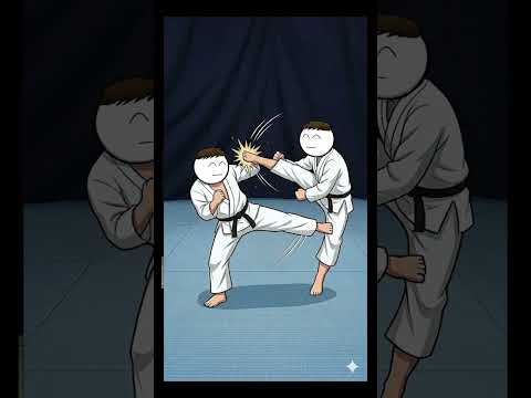 空手の技 サバキ ストッピング 引っ掛け – マイルド君 #Shorts #karate #空手 #極真 #Kyokushin #Ashihara #芦原