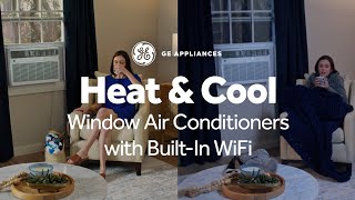 GE Appliances Window Air Conditioner with Heating and Cooling