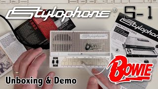 Video thumbnail for Stylophone David Bowie Limited Edition: Unboxing & Demo (S-1 w/optional case) by Musical Miscellany