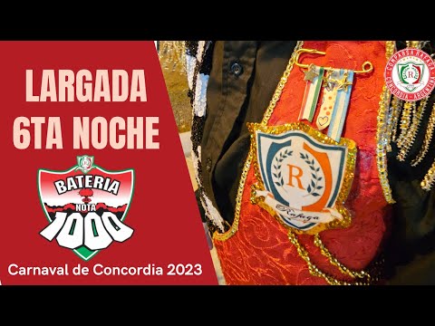Largada BATERIA, 6ta Noche CARNAVAL de concordia