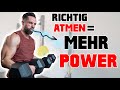 Perfekte ATEMTECHNIK, mehr POWER beim Training!
