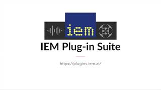 Video thumbnail for Introducing the IEM Plug-in Suite by IEM - Institute of Electronic Music and Acoustics