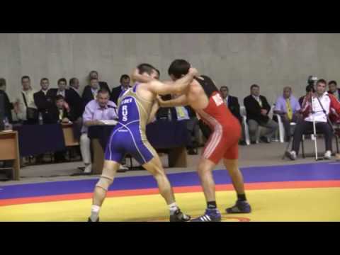 Чемпионат России-2010, 66 кг. Денисов- Альбиев, 1/8ф.