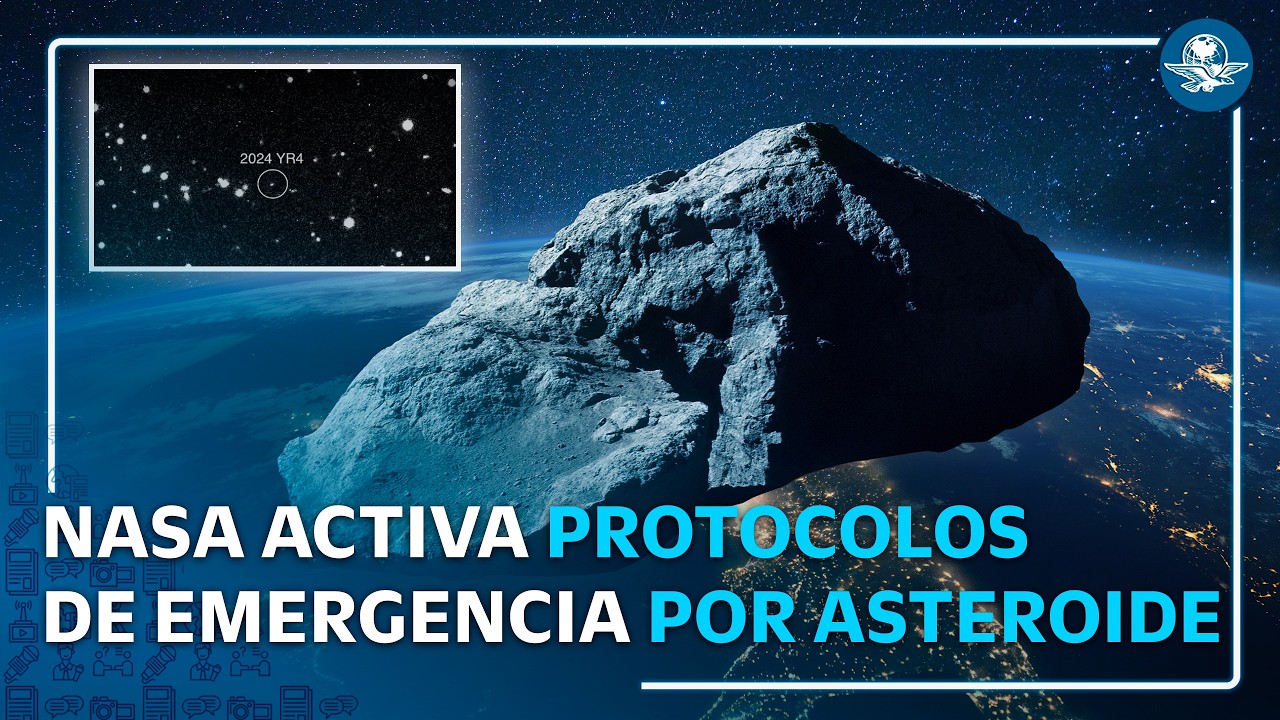 NASA alerta por asteroide YR4 potencialmente peligroso para la Tierra