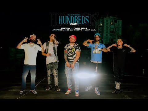 Hozwal x YovngChimi ft. De la Ghetto x Arcangel x Luar la L  | HUNDREDS Remix [Official Video]