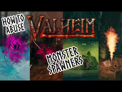 MONSTER SPAWNERS & How to Turn Them Into FARMS + SPAWN RATES | VALHEIM Guide