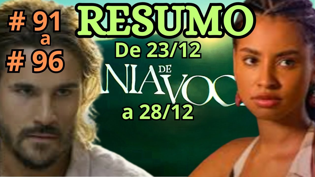 Mania de você 23 a 28/12 Resumo Semanal das Novelas - O Que Aconteceu Essa Semana?