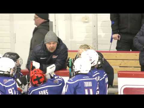 Pronssiottelu 12 4 2025 jossa JHT U8 valk vs Kärpät musta