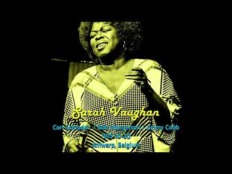 Sarah Vaughan - 1975-10-30, Antwerp, Belgium