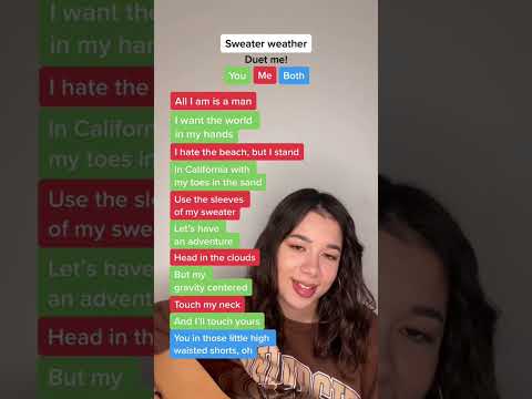 sweater weather - the neighbourhood 🎤 #karaoke #duet #sweaterweather #theneighbourhood #singing