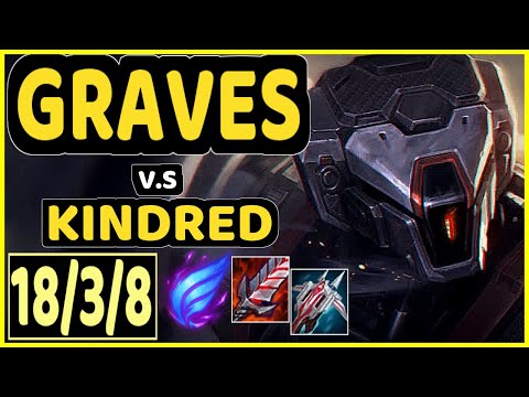 SELFMADE (GRAVES) vs KINDRED - 18/3/8 KDA JUNGLE CHALLENGER GAMEPLAY - EUW