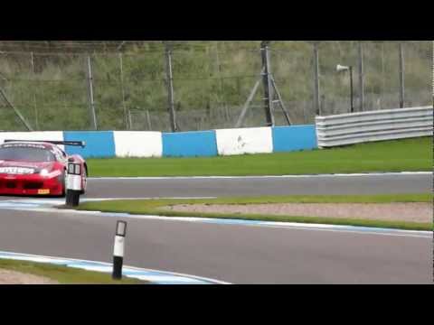 FIA GT1 cars at Donington Park