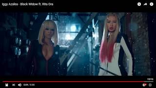 Iggy Azalea - Black Widow ft. Rita Ora Ending - 4:20 - 5:10