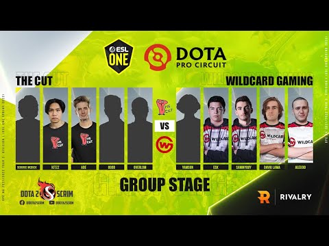 The Cut vs Wildcard Gaming - DPC NA 2021/22 Tour 2: Division I - Group Stage - B03