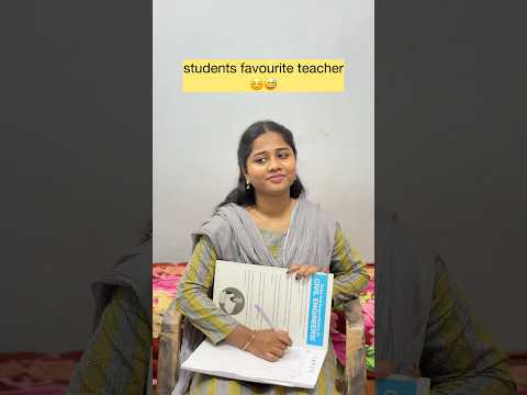 Students favourite teacher 🤗☺️ #trendingshorts #comedy #srimathisri #relatable #funny #teacher
