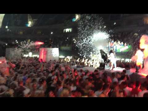 [ Full HD ] ALex Gaudino live at Belgrade Foam Fest 2012 at Belgrade Arena FOAM STARTING!!!