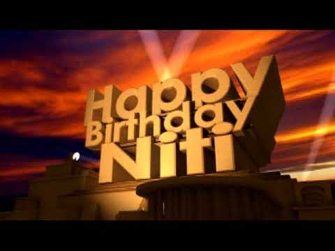 Happy Birthday Niti