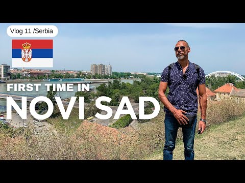 A DAY IN NOVI SAD, SERBIA | speed train ride, walking tour, city center, cafes & fortress