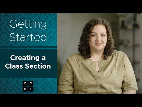 Getting Started with Code.org: Creating a Classroom Section