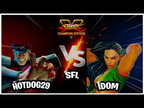 SFV CE 🔥HotDog29 (Bison) vs Idom (Laura) offline match SFL week 12🔥Fighting Games Replays🔥