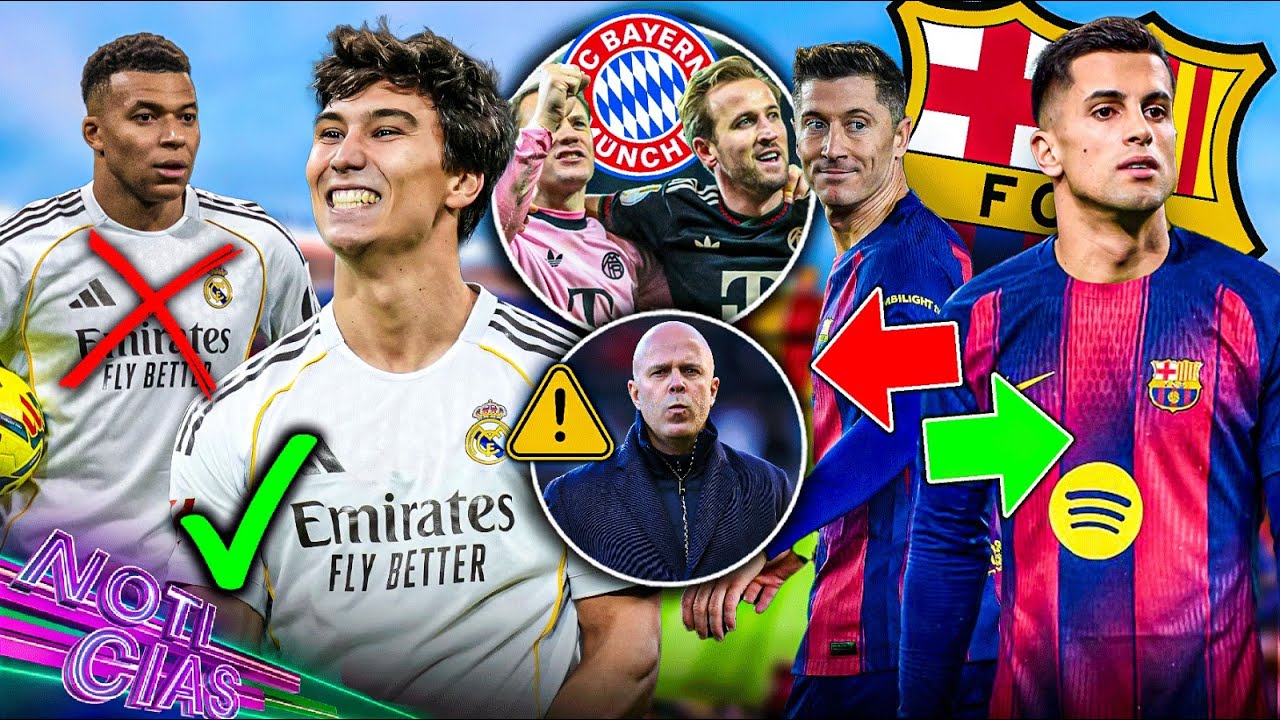 Gonzalo 'por encima' de Mbappé | Llega Cancelo, ¿se va Lewy? | Bayern se renueva | Slot peligra