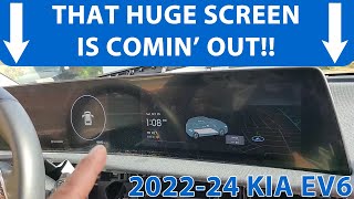How To Remove 2022-24 KIA EV6 Instrument Panel/Radio Display/Instrument Cluster/Infotainment Screen.