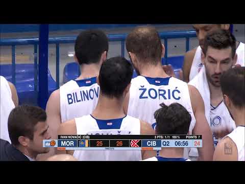 ABA Liga 2017/18 highlights, Round 10: Mornar - Cibona (3.12.2017)